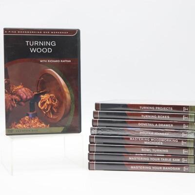 Woodworking DVD Lot