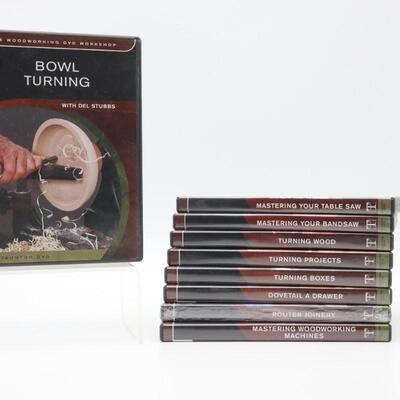 Woodworking DVD Lot