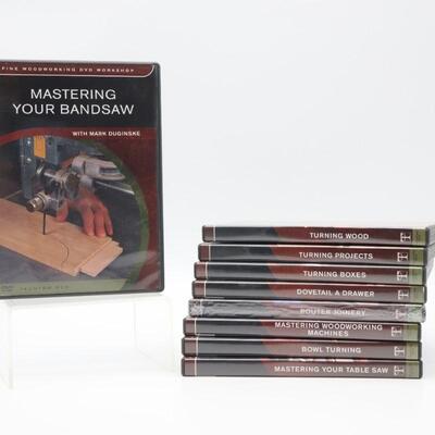 Woodworking DVD Lot