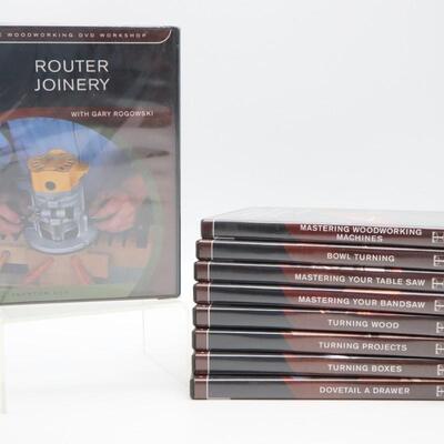 Woodworking DVD Lot