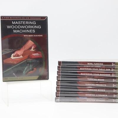 Woodworking DVD Lot