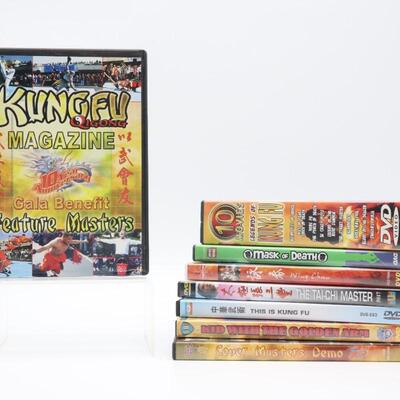 Mixed Kung Fu DVD Lot