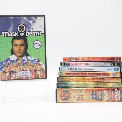 Mixed Kung Fu DVD Lot