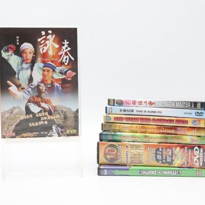 Mixed Kung Fu DVD Lot