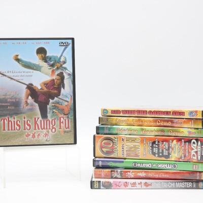 Mixed Kung Fu DVD Lot