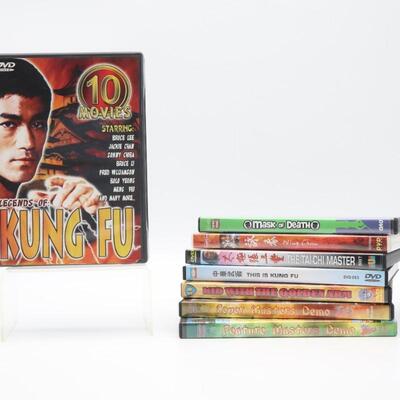 Mixed Kung Fu DVD Lot