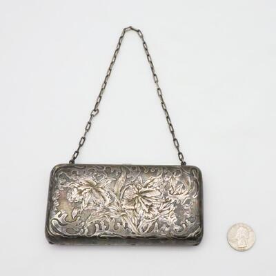 Vintage German Silver Purse
