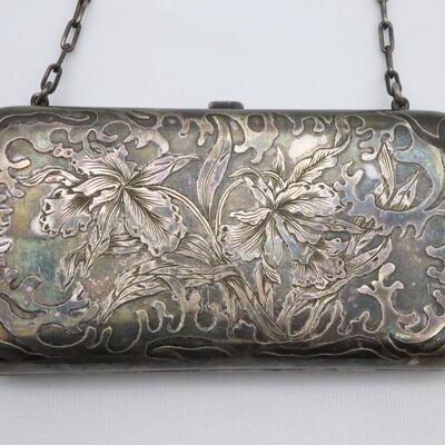 Vintage German Silver Purse