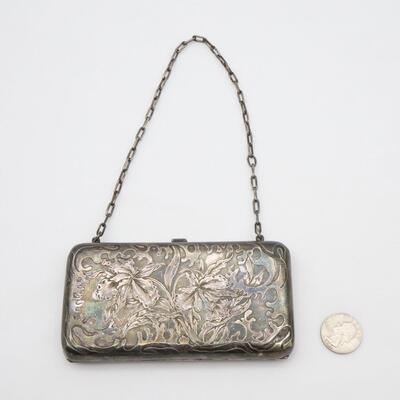 Vintage German Silver Purse