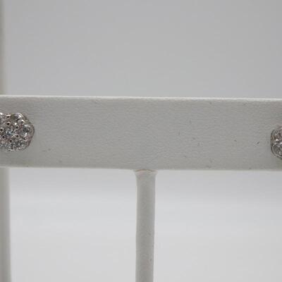 3 Pairs of Sterling Silver Earrings