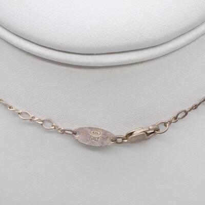 Paolo Romeo Sterling Silver Necklace