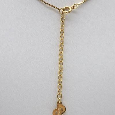 Vintage Christian Dior Gold Tone Necklace