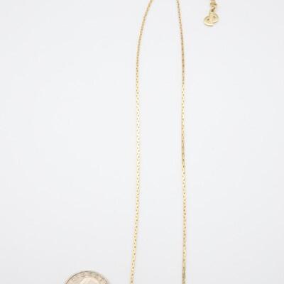 Vintage Christian Dior Gold Tone Necklace