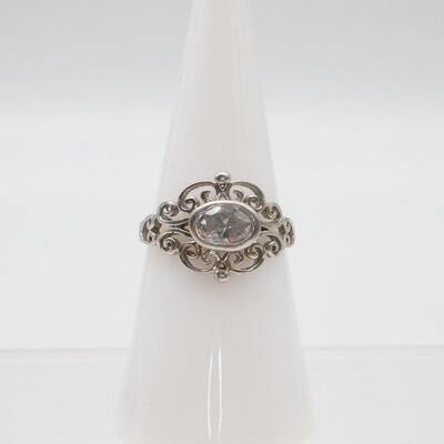 Sterling Silver Ring Size 7.25