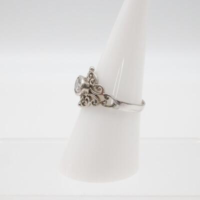 Sterling Silver Ring Size 7.25