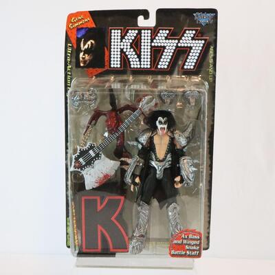McFarlane toys Kiss "K" Gene Simmons Action Figure - Listing 1 of 2