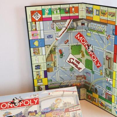 The Simpsons Monopoly  Board Game