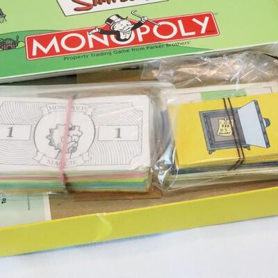 The Simpsons Monopoly  Board Game