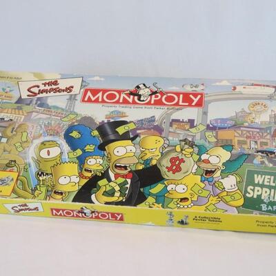 The Simpsons Monopoly  Board Game