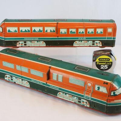Wolverine Express Tin Litho Trains 36"