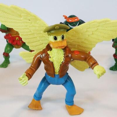 Vintage 1988's Teenage Mutant Ninja Turtles Mirage Action Figures