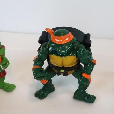 Vintage 1988's Teenage Mutant Ninja Turtles Mirage Action Figures