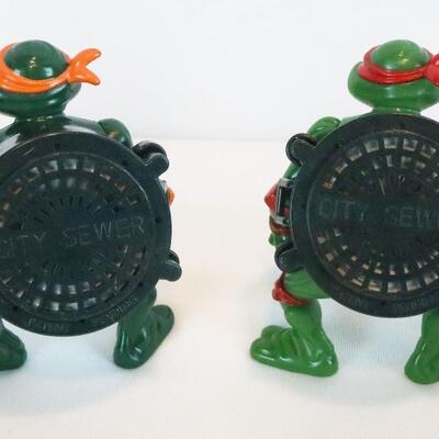 Vintage 1988's Teenage Mutant Ninja Turtles Mirage Action Figures