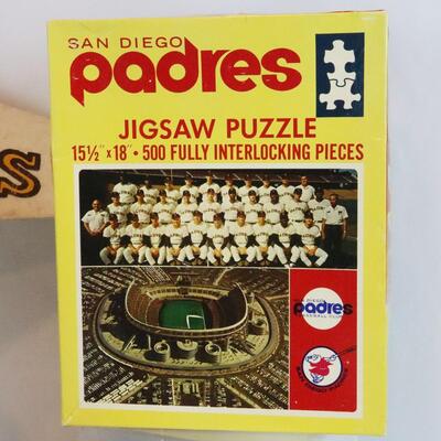 Vintage Padres Cabbage Patch Doll, Pendant & Puzzle Lot