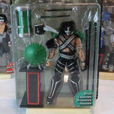 McFarlane Toys Kiss "K-I-S-S" Complete Set of Action Figures