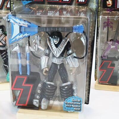 McFarlane Toys Kiss "K-I-S-S" Complete Set of Action Figures