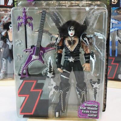 McFarlane Toys Kiss "K-I-S-S" Complete Set of Action Figures