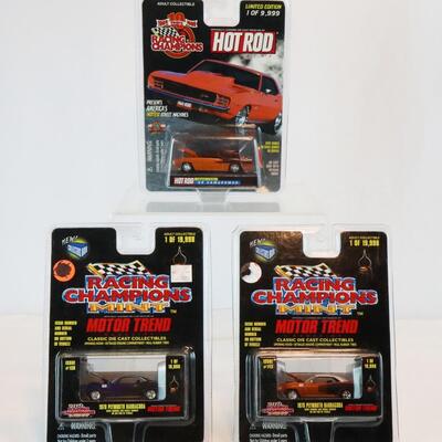Racing Champions Limited Edition Lot of 3