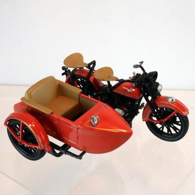 Harley Davidson Motorcycle & Sidecar Coin Bank