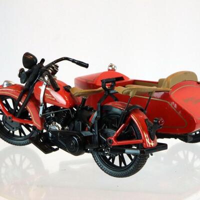 Harley Davidson Motorcycle & Sidecar Coin Bank