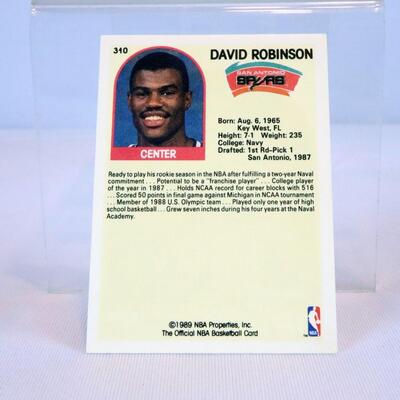 David Robinson Rookie Card NBA Hoops