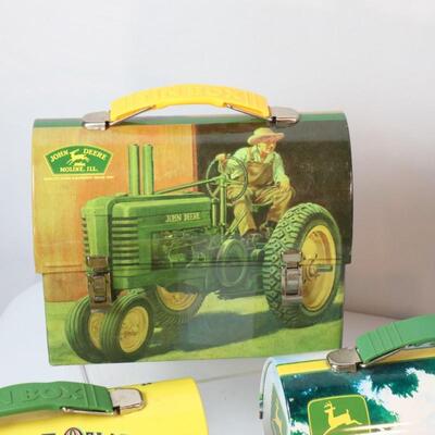 Lot of John Deere Tins