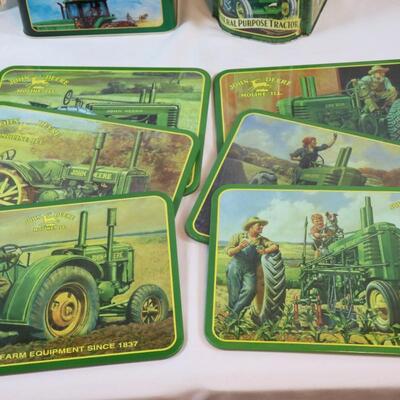 Lot of John Deere Tins