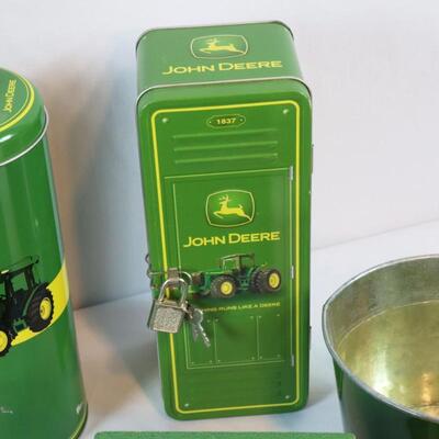 Lot of John Deere Tins