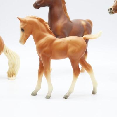Lot of 4 Vintage Breyer Horses
