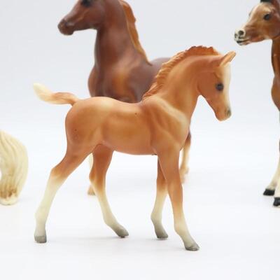 Lot of 4 Vintage Breyer Horses