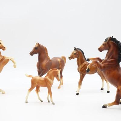Lot of 4 Vintage Breyer Horses