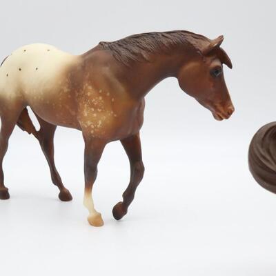 Lot of 5 Vintage Breyer Horses Brown & White