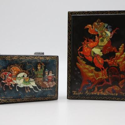 Russian Lacquer Boxes