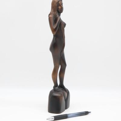 Boxwood Carving of Woman
