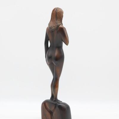 Boxwood Carving of Woman