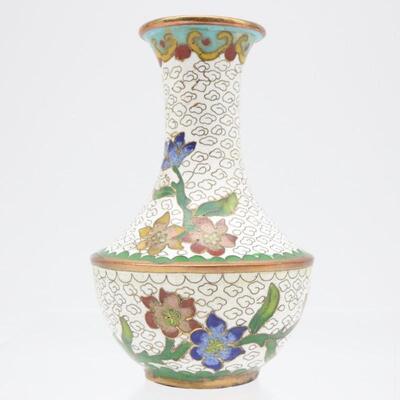 Pair of Cloisonne Vases
