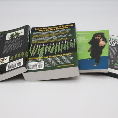 Lot of Cannabis Grow Books & DVD's