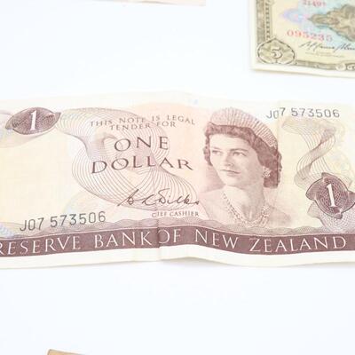 Various World Currency Paper Money