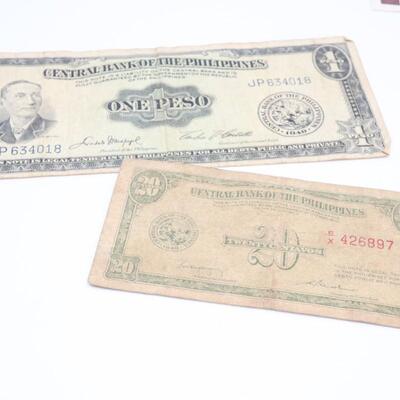 Various World Currency Paper Money