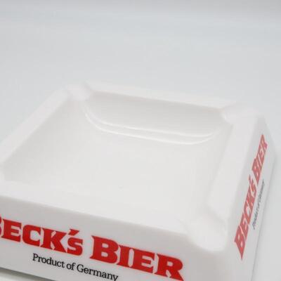 Vintage Becks Beer Ashtray